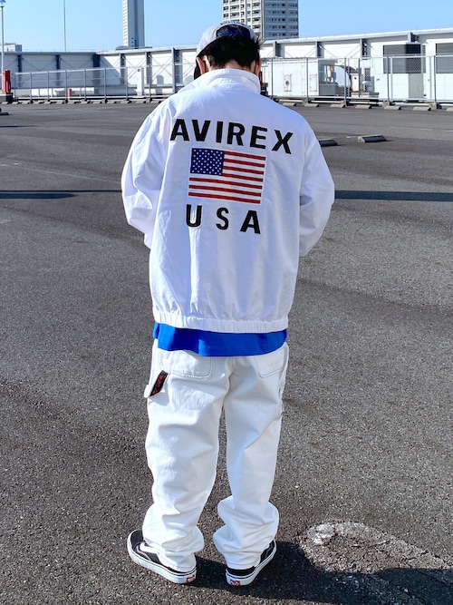 最終値下げ❗️AVIREX TOP GUN ホワイトデニムジャケット XL AVIREX TOP GUN ホワイトデニムジャケット XL - メルカリ