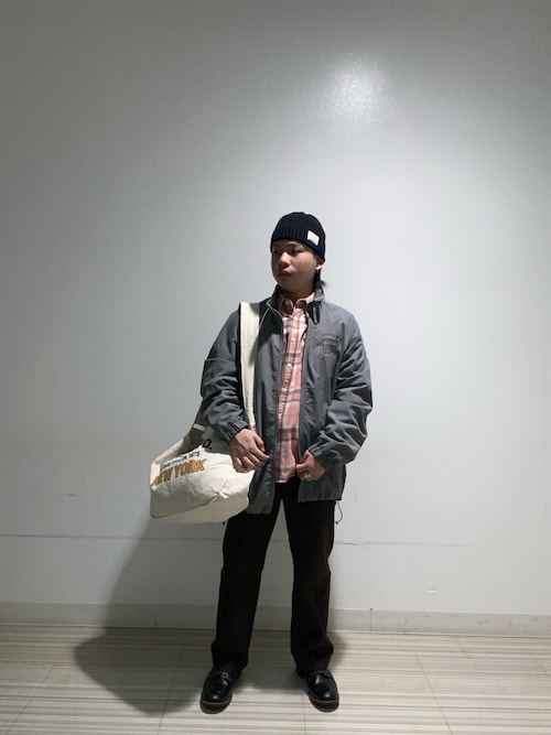 NYLON PIPING STAND JACKET / ナイロン パイピング スタンドジャケット / AVIREX / アヴィレックス