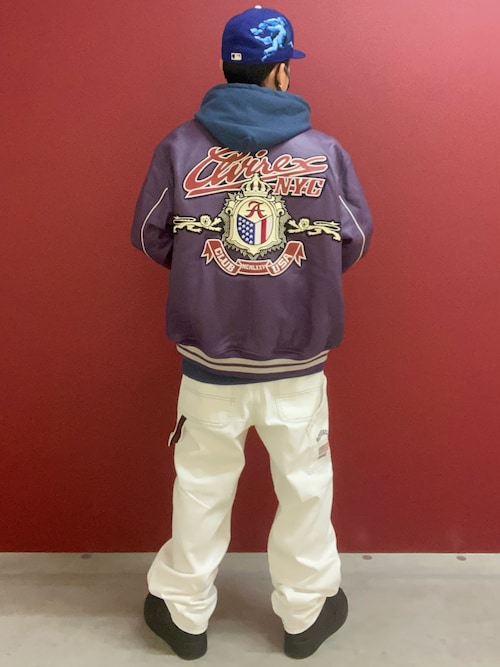 《COLLECTION》VARSITY JACKET CROWN LOGO / バーシティ ジャケット クラウンロゴ / AVIREX / アヴィレックス