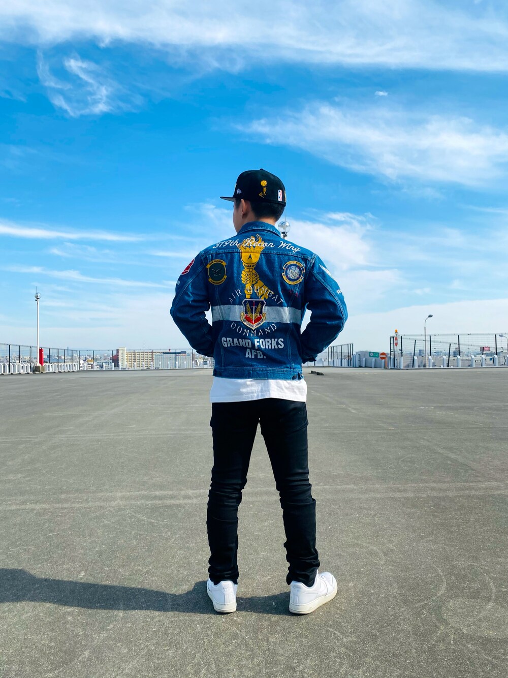 kaiさんの「【TYPE BLUE/タイプブルー】 DENIM JACKET RECON / タイプブルー デニムジャケット リーコン/ AVIREX / アヴィレックス（AVIREX）」を使ったコーディネートの1枚目の写真