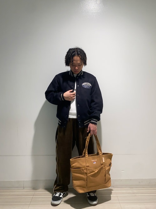 WOOL MOSSA VARSITY JACKET / ウールモッサ バーシティ ジャケット / AVIREX / アヴィレックス