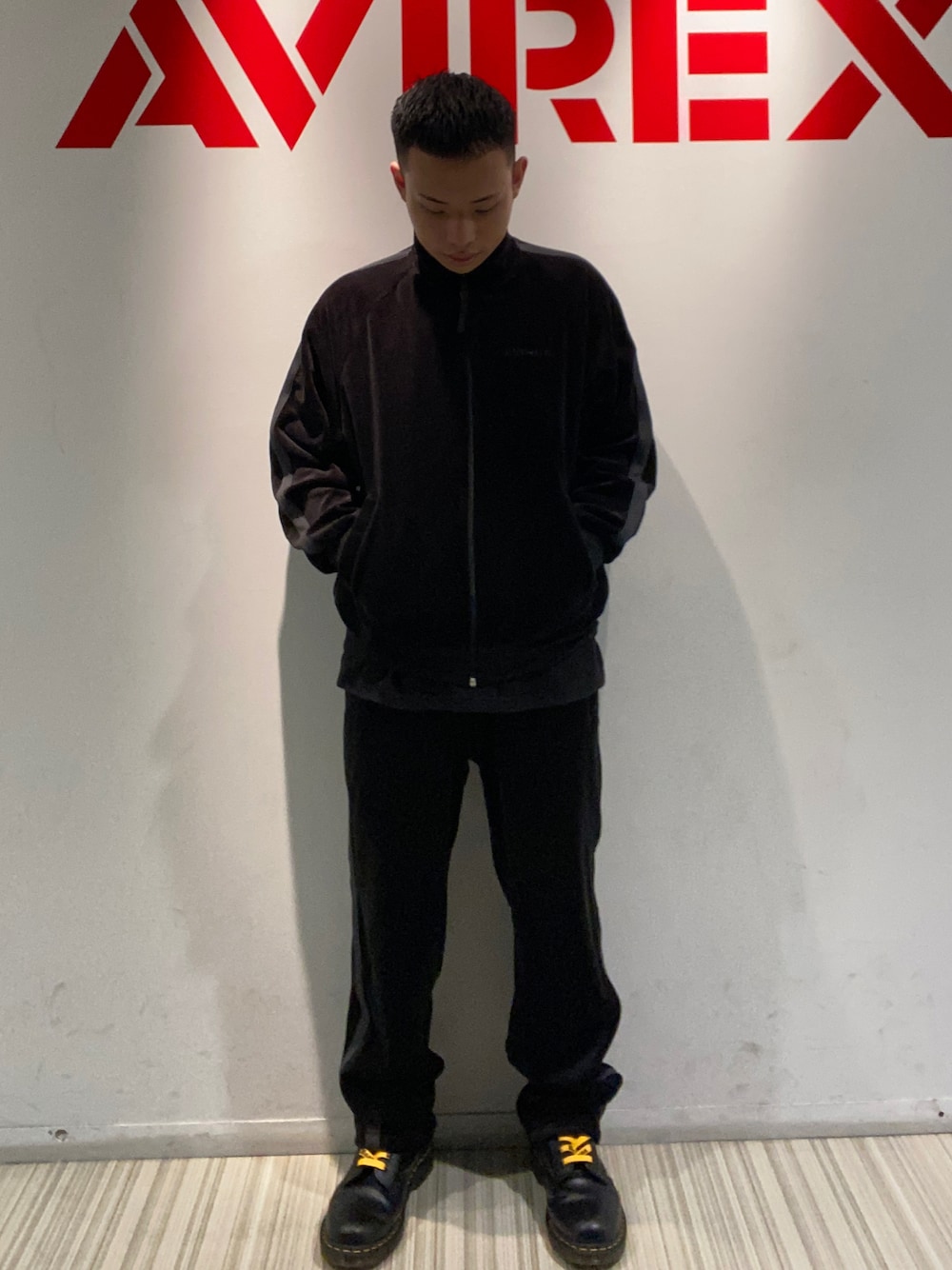VELOUR TRACK JACKET / ベロア トラックジャケット / AVIREX 