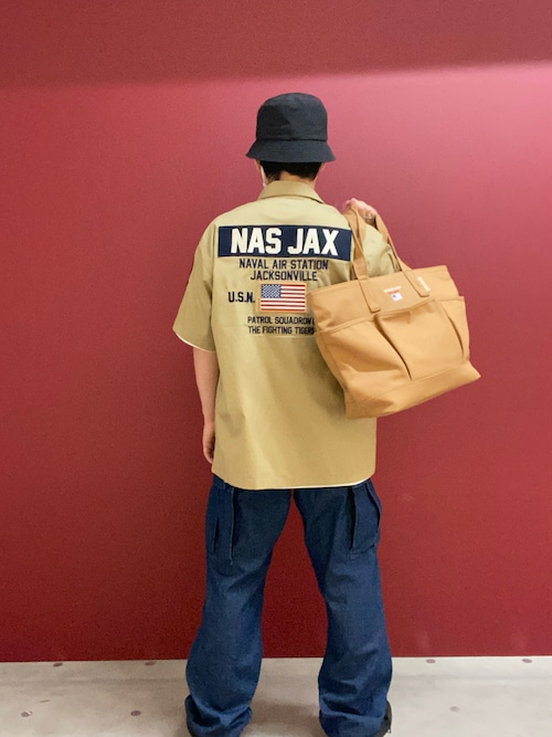 COOLMAX NAS JAX SHORTSLEEVE SHIRT / クールマックス NAS JAX ショートスリーブ シャツ / AVIREX / アヴィレックス