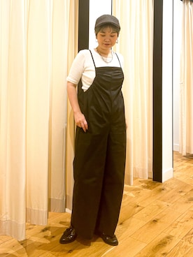 「アイテム（帽子）」を使った、hara_chanさん（レディース・156cm）の夏コーディネート