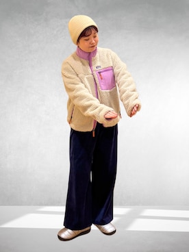 「アイテム（ジャケット/アウター）」を使った、hara_chanさん（レディース・156cm）の冬コーディネート