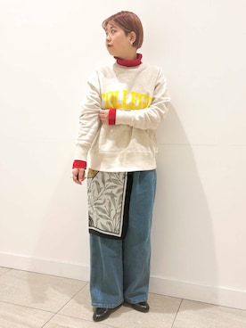 「doors」｜「アイテム（財布/小物）」を使った、hara_chanさん（レディース・156cm）の冬コーディネート