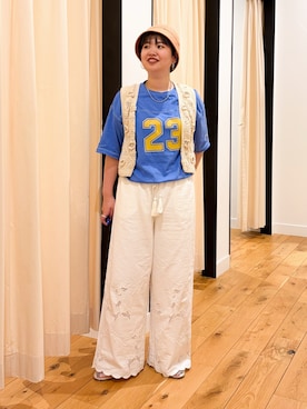 hara_styleさん（レディース・156cm）の夏コーディネート