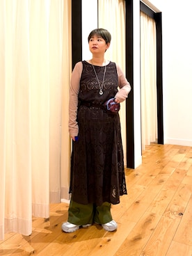 「URBAN RESEARCH DOORS(アーバンリサーチドアーズ)のアイテム(ネックレス)」を使った、hara_styleさん(レディース・156cm)の秋コーディネート
