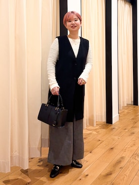 hara_chanさん(レディース・156cm)の冬コーディネート