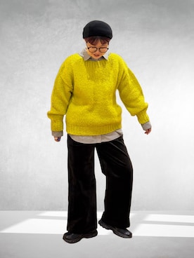 「アイテム（シャツ/ブラウス）」を使った、hara_chanさん（レディース・156cm）の秋コーディネート