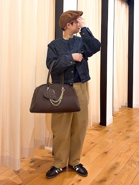 hara_chanさん(レディース・156cm)の冬コーディネート