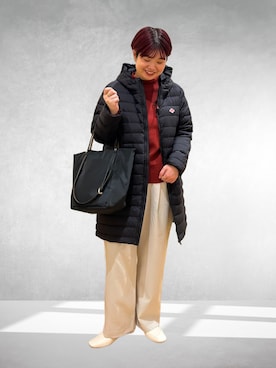 「アイテム（アクセサリー）」を使った、hara_chanさん（レディース・156cm）の秋コーディネート