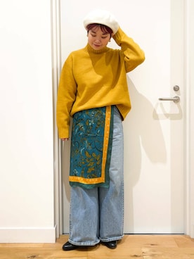 「doors」｜「アイテム（財布/小物）」を使った、hara_chanさん（レディース・156cm）の冬コーディネート