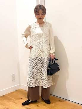 hara_chanさん（レディース・156cm）の秋コーディネート