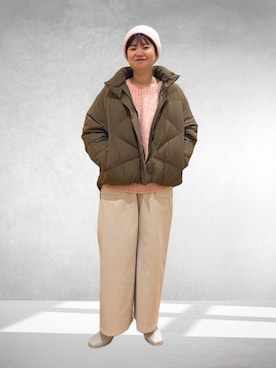 「アイテム（ブーツ）」を使った、hara_chanさん（レディース・156cm）の秋コーディネート