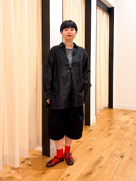 「FORK&SPOON（フォークアンドスプーン）のアイテム」を使った、hara_styleさん（レディース・156cm）の夏コーディネート