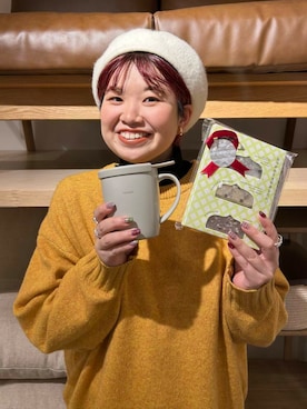 「アイテム（食器/キッチン）」を使った、hara_chanさん（レディース・156cm）の冬コーディネート