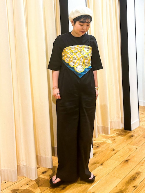 FORK&SPOON　ペーパーニットTシャツ