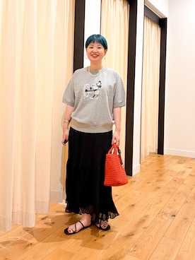「イエベ秋」｜hara_styleさん（レディース・156cm）の夏コーディネート