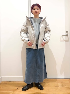 hara_chanさん（レディース・156cm）の冬コーディネート