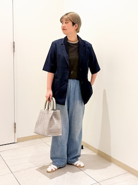 「かぐれ（カグレ）のアイテム」を使った、hara_styleさん（レディース・156cm）の春コーディネート