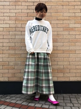 hara_chanさん（レディース・156cm）の春コーディネート