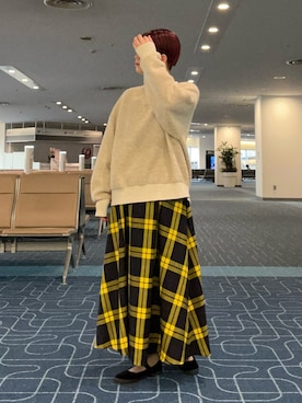 「アイテム（その他トップス）」を使った、hara_chanさん（レディース・156cm）の秋コーディネート