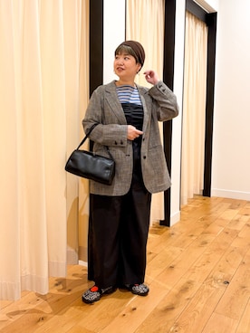 「アイテム（スニーカー、その他）」を使った、hara_styleさん（レディース・156cm）の秋コーディネート