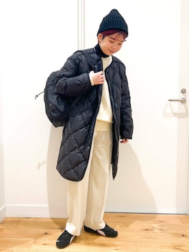 hara_chanさん（レディース・156cm）の冬コーディネート