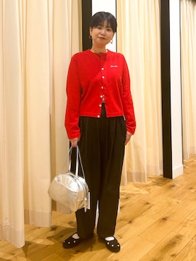 「アイテム（バッグ）」を使った、hara_chanさん（レディース・156cm）の夏コーディネート