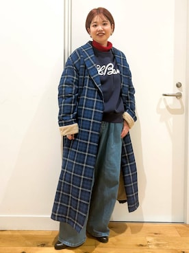 hara_chanさん(レディース・156cm)の冬コーディネート