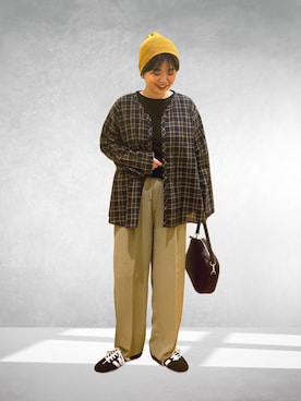 hara_chanさん（レディース・156cm）の秋コーディネート