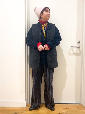 「doors」｜「アイテム（財布/小物）」を使った、hara_chanさん（レディース・156cm）の冬コーディネート