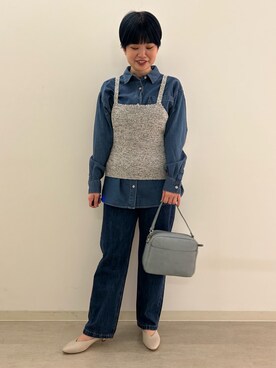 hara_chanさん（レディース・156cm）の冬コーディネート