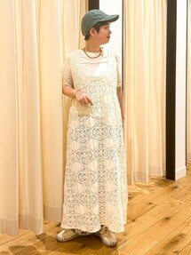 今季アーバンリサーチドアーズ　サークルレース2wayワンピース　新品タグ付き☆ サークルレース2WAYワンピース[DRA5-26W105]｜URBAN RESEARCH