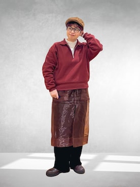 「アイテム（アクセサリー）」を使った、hara_chanさん（レディース・156cm）の冬コーディネート