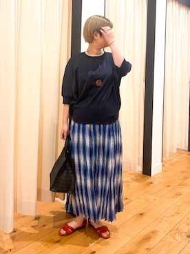 「アイテム（ハンドバッグ）」を使った、hara_styleさん（レディース・156cm）の春コーディネート