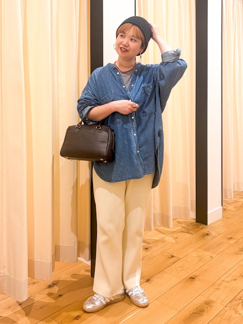 デニムバンドカラーシャツ（シャツ/ブラウス）｜URBAN RESEARCH DOORS