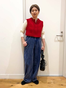 hara_chanさん（レディース・156cm）の秋コーディネート