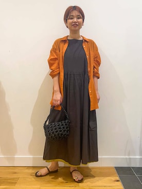 hara_chanさん（レディース・156cm）の夏コーディネート