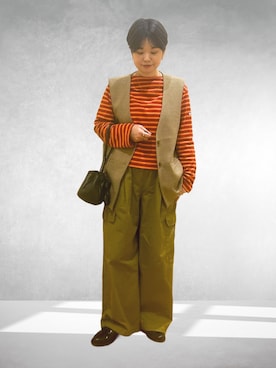 hara_chanさん（レディース・156cm）の秋コーディネート