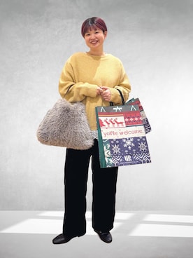 「アイテム（パンプス）」を使った、hara_chanさん（レディース・156cm）の秋コーディネート