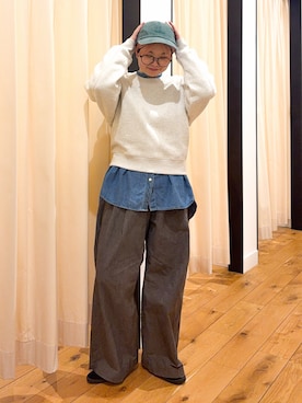 hara_chanさん（レディース・156cm）の冬コーディネート