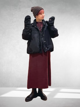 hara_chanさん(レディース・156cm)の冬コーディネート