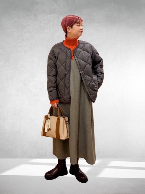 セール】メランジBACKタックフレアジャンスカ（ワンピース）｜URBAN