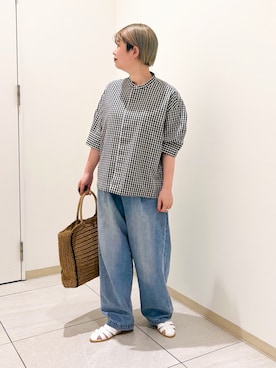 「かぐれ（カグレ）のアイテム」を使った、hara_styleさん（レディース・156cm）の春コーディネート