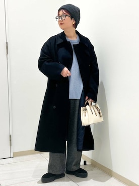 hara_chanさん(レディース・156cm)の冬コーディネート