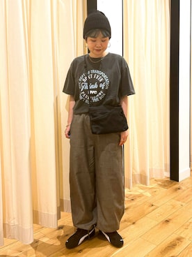 「アイテム（イヤリング）」を使った、hara_chanさん（レディース・156cm）の夏コーディネート