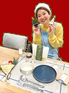 「アイテム（インテリア雑貨）」を使った、hara_chanさん（レディース・156cm）の秋コーディネート