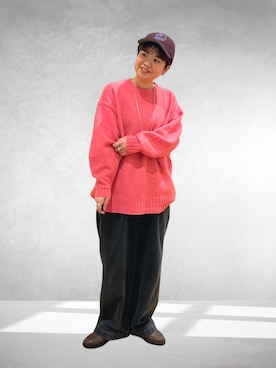 「アイテム（アクセサリー）」を使った、hara_chanさん（レディース・156cm）の秋コーディネート